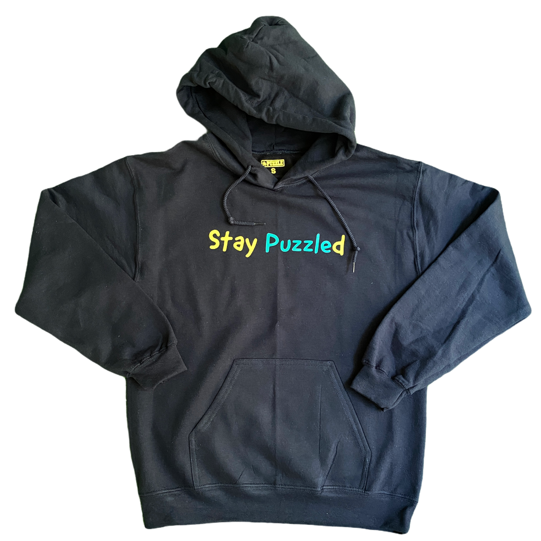 Stay Puzzled Hoodie (Navy)