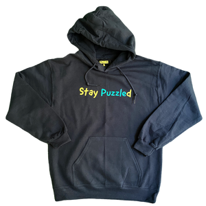 Stay Puzzled Hoodie (Navy)