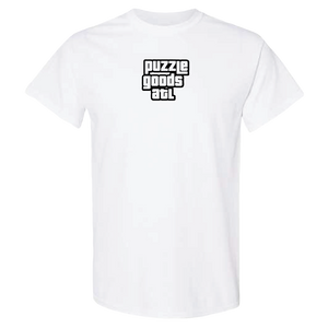 Grand Theft Puzzle Tee (White)