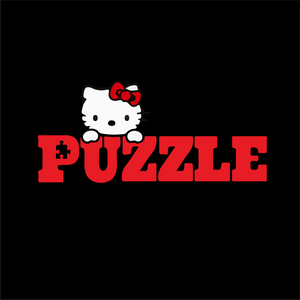 Hello Kitty X Puzzle Tee (Black)